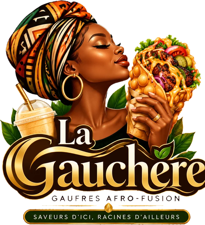 Logo La Gauchère, gaufres afro-fusion